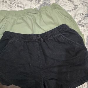 Cat & Jack Kids Casual Shorts - Black and Green